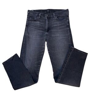 Citizens Of Humanity Woman’s Black Wash Harlow High Rise Slim Jeans, Size 31.